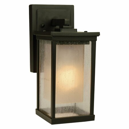 CRAFTMADE Riviera 1 Light Small Outdoor Wall Mount in OiLED Bronze Outdoor Z3704-OBO